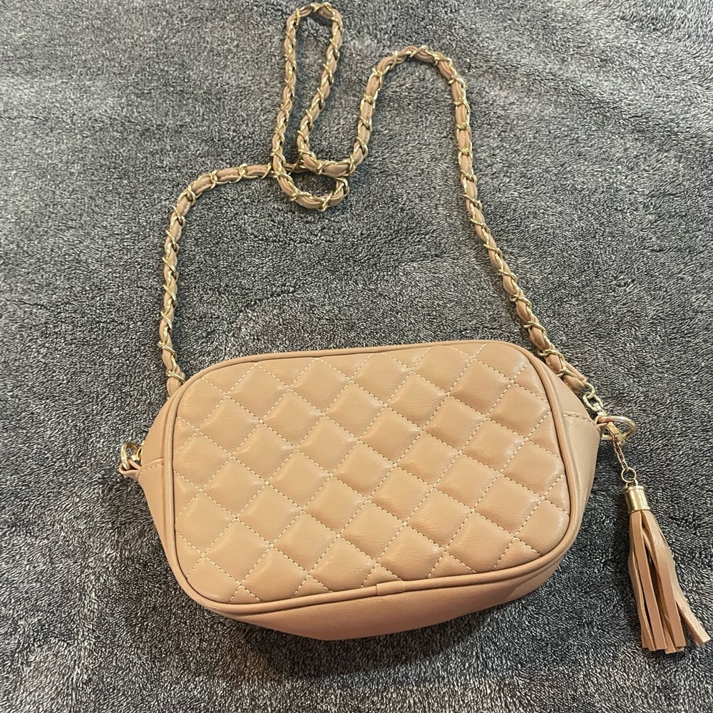 Tan purse